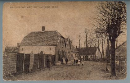 Driesprong met postkantoor c. 1900 (Foto: Hanneke Schuurmans)