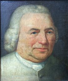 Schilderij van pastoor Petrus Janssen van Calmphout