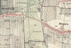 Detail van een kaart uit 1868. Klik voor een vegroting