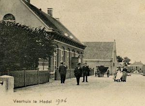 Hedels Veerhuis, 1906 (coll. Reg. Arch. Rivierenland)