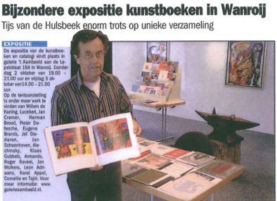 Wanroij, Tijs van de Hulsbeek (foto: www.weekkrant.nl)