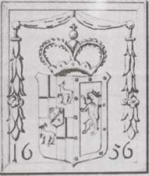 Wapensteen anno 1656