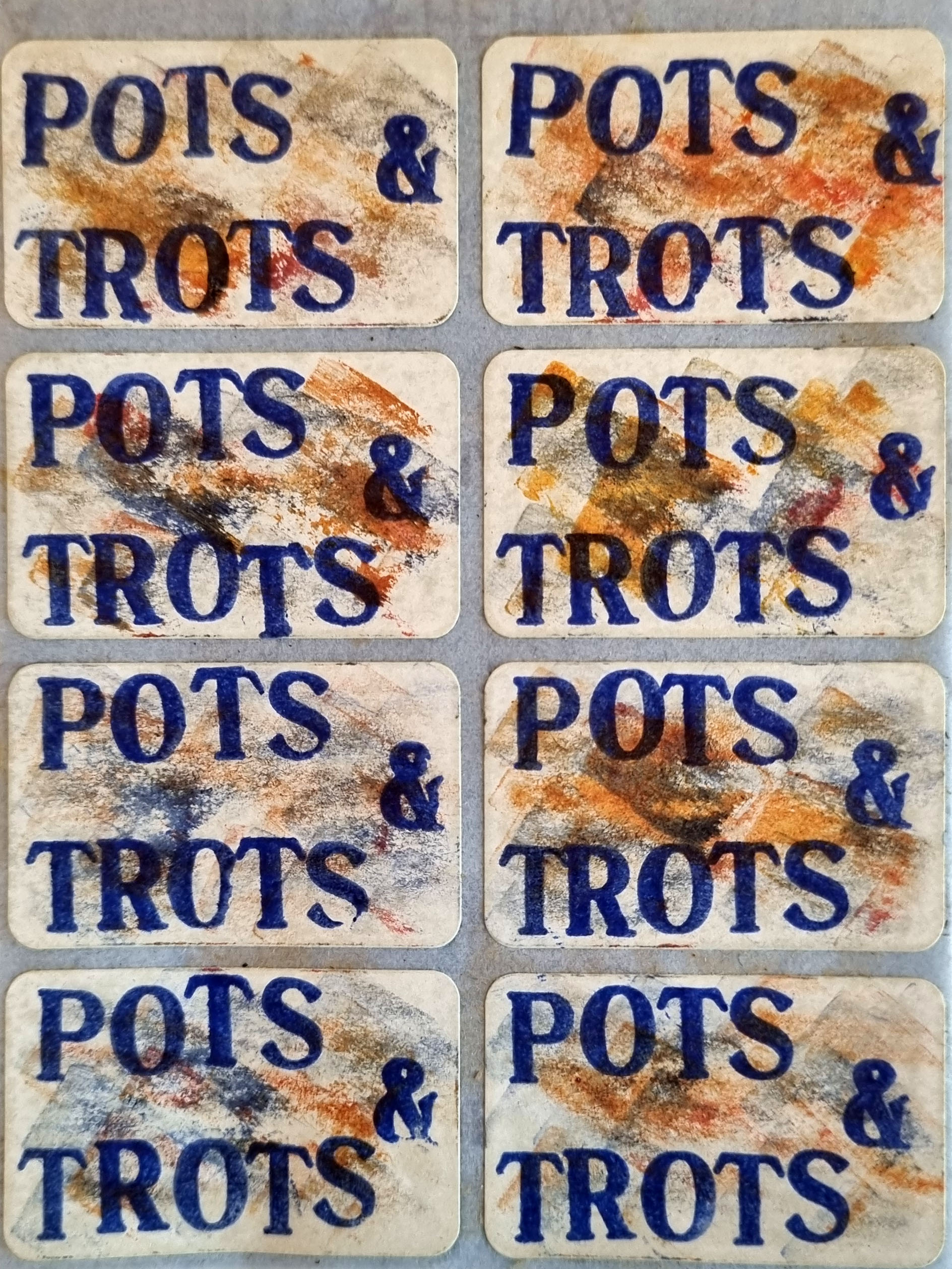 Stickers Pots & Trots
