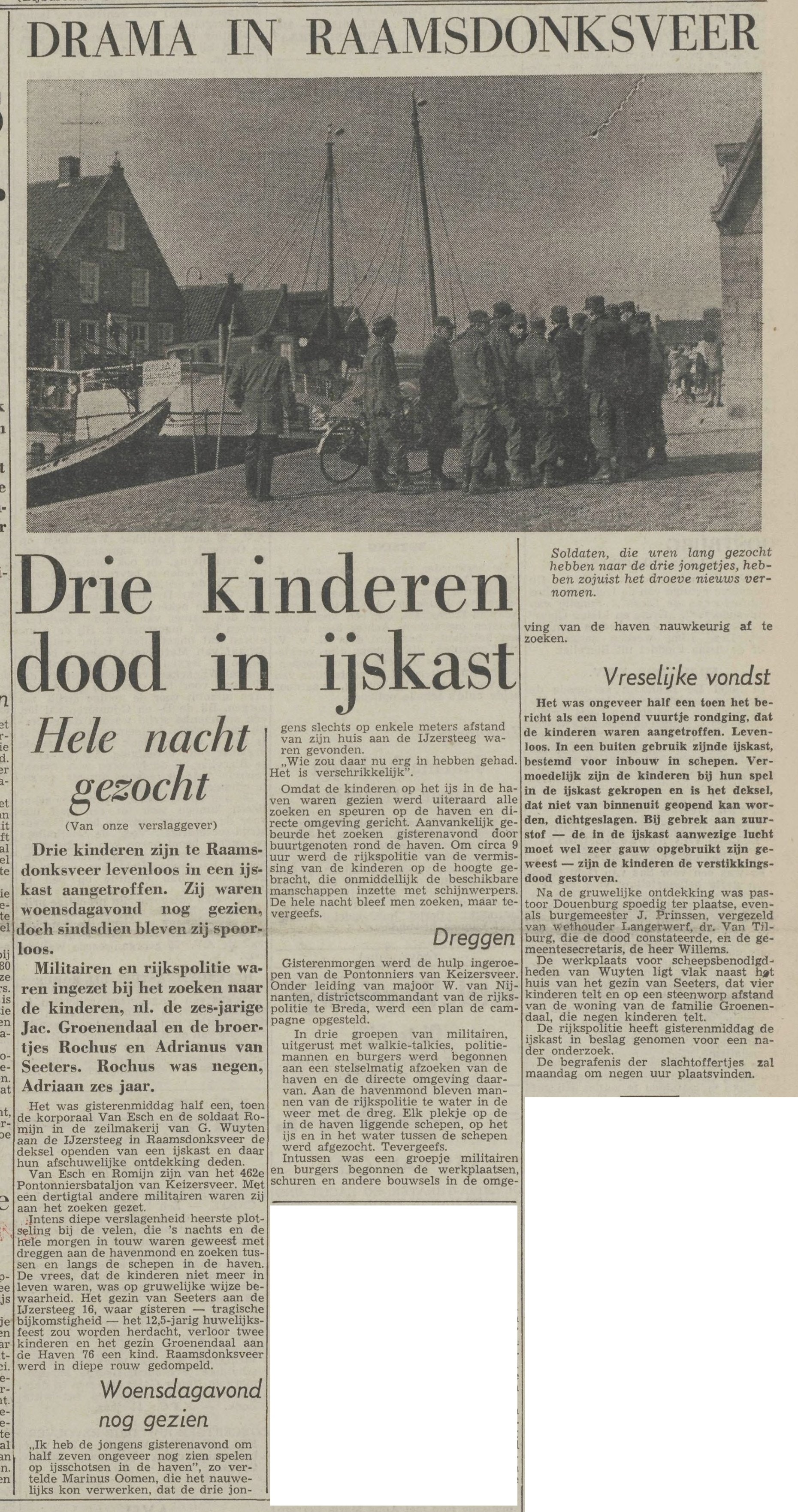 Uit Dagblad de Stem 08-03-1963