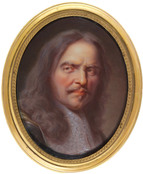 J.B. Weyler, Portret van maarschalk du Turenne (Wikimedia Commons, publiek domein)