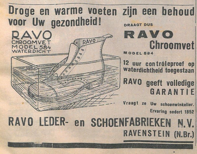 uit het Boxmeers Weekblad 1938