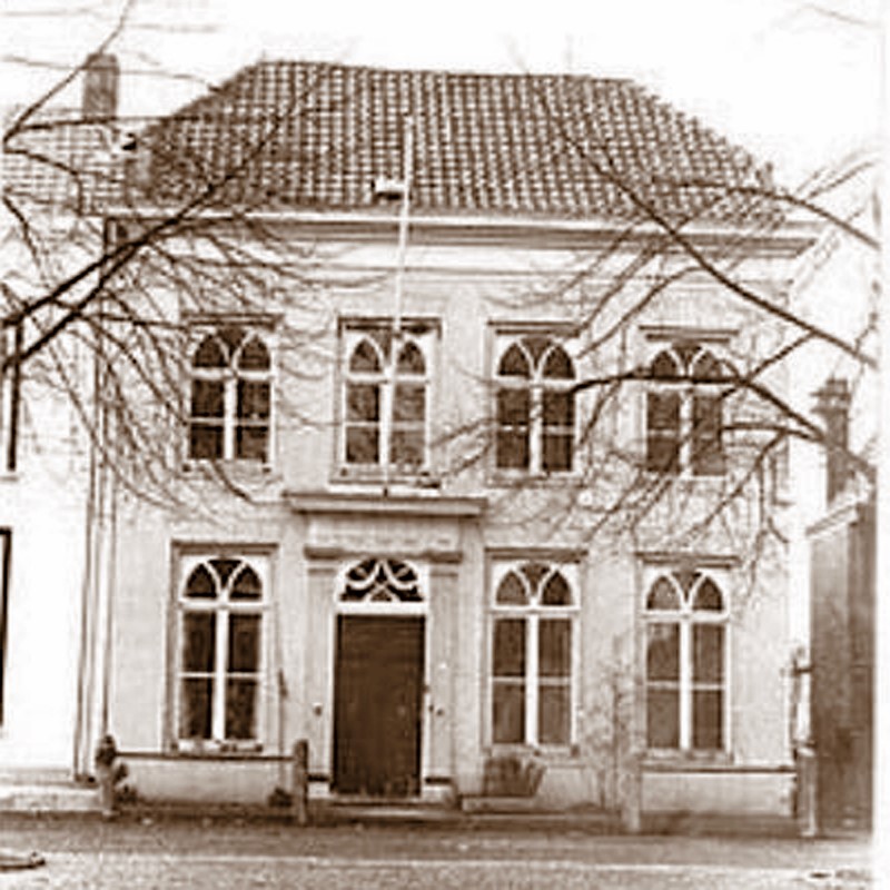 Het woonhuis van het gezin Renders-Van Grootel aan de Markt in Sint-Oedenrode