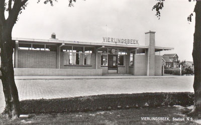 Station Vierlingsbeek, 1960 (Foto: Jos Pé. Collectie BHIC)