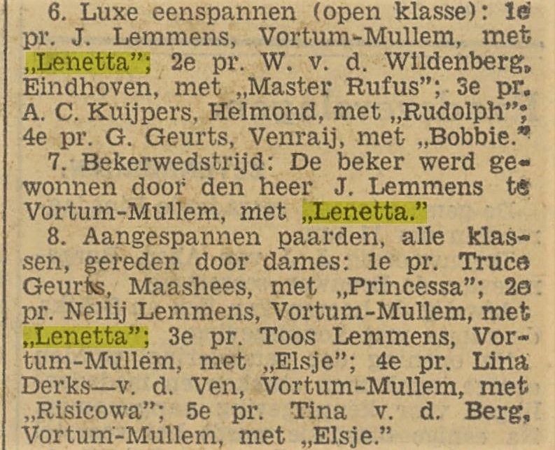 Uit de Provinciale Noord-Brabantse en Bossche Courant 6 september 1933