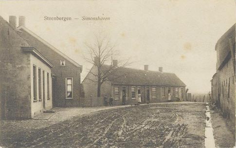 Steenbergen, Simonshaven (WBA, Foto Archief Bergen op Zoom, BOZ001035411)