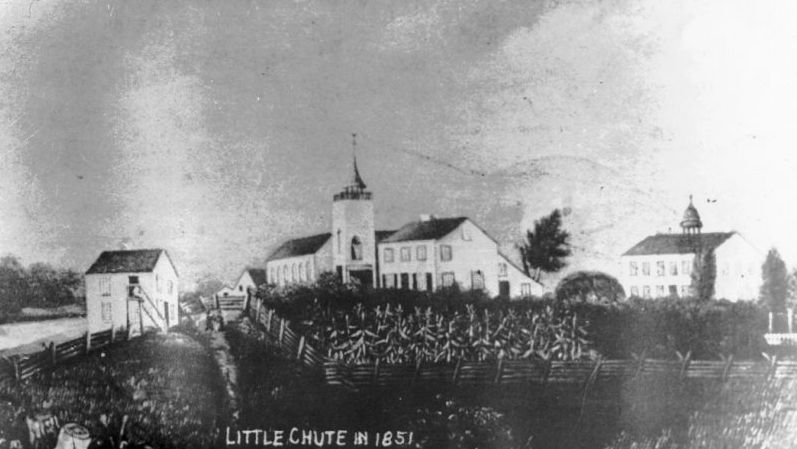 Little Chute in 1851