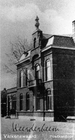 Het postkantoor te Valkenswaard, 1939 (bron: HKK Weerderheem, collectie Mélotte)