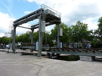Hefbrug op de Noordkade (foto: BHIC / Paul Huismans, 2014)