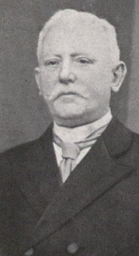 M.A. Völker, burgemeester van Veghel van 1905-1924. 