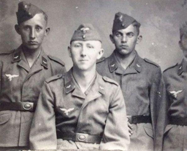 Jonge Duitse soldaten (Archief familie Barten)
