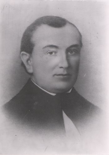 Burgemeester P. Jenniskens, 1860-1900, foto ca. 1885 (Fotostudio J. Waarma)
