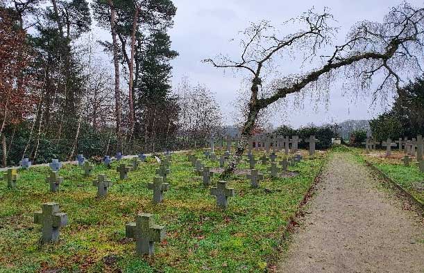 De begraafplaats van Sparrendaal