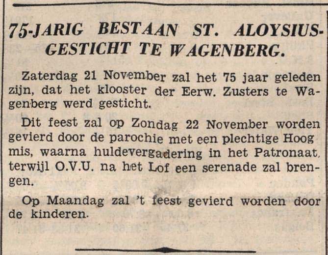 Bron: Dagblad van Noord-Brabant, 11 november 1936