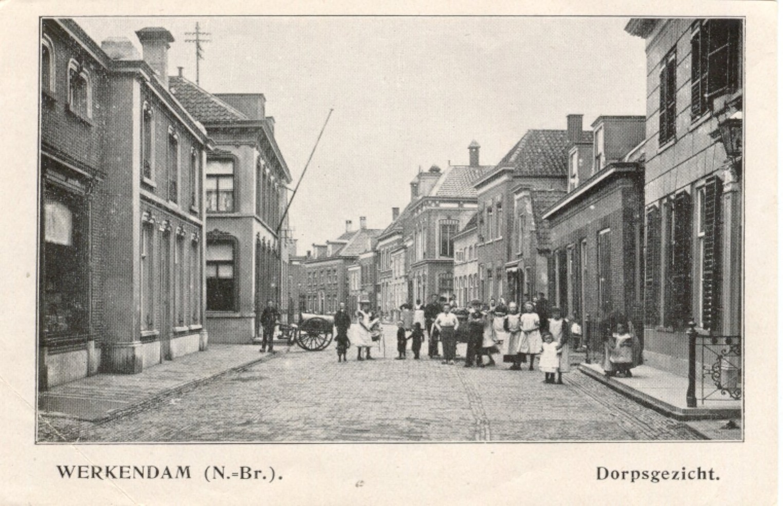Werkendam, Dorpsgezicht, ca. 1920 